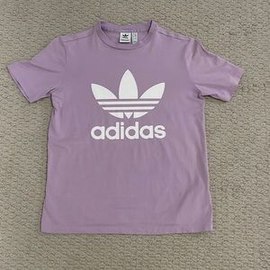Purple Adidas tee